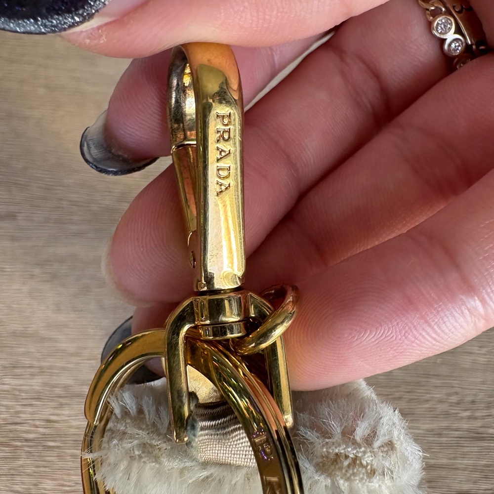 Prada Teddy Keychain Charm - Picture 7 of 12